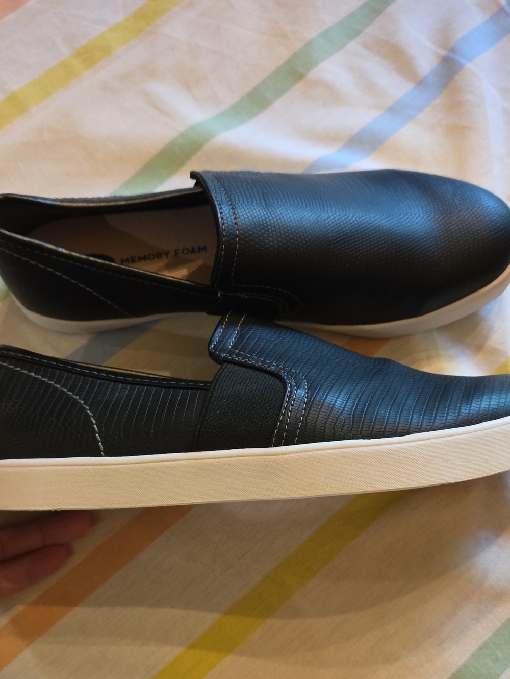 Dr Scholls Black Slip-On Women's Casual Sneakers - Picture 5 of 6